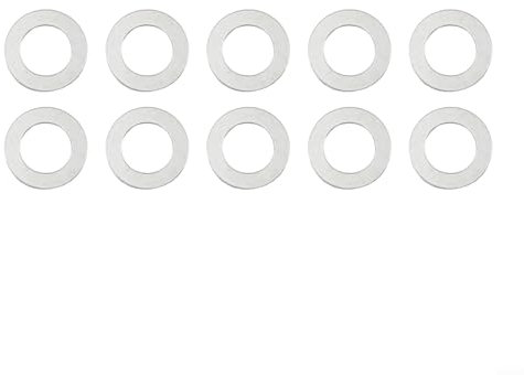 ZWEquipint 10-Pack Circular Saw Blade Reduction Rings Metal Conversion Bushings 16 32Mm For Circular Saw Blades,Metal Conversion Accessories(30-25.4mm)