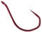 Owner American Barbless No Escape Fishing Hooks, Red, 5/0 (4106-153)