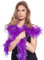 Federboa Boa violett lila 180cm