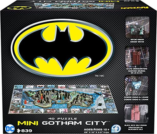 4D Cityscape 52000 MINI BATMAN GOTHAM CITY