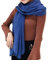 WKTRSM Sciarpa Donna Cotone Lino Stagione Autunno Inverno 180*120cm Nero Rosso Giallo Grigio Beige Blu