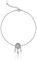Belons Bracelet de cheville pour femme en argent sterling 925 et oxyde de zirconium - Attrape-rêves - Bracelet de cheville réglable avec chaîne de pied
