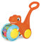 Toomies E73254 Tomy Pic & Push T. Rex, Children, Jurassic World, Educational Push & Go Vehicle, Colourful Dinosaur Toy for Baby Boys & Girls Aged 12 Months +, Multicoloured
