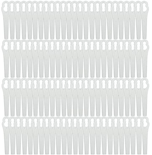 100 coltelli di ricambio per tagliaerba in plastica, tagliaerba a batteria, tagliaerba