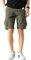 TONY BACKER Pantaloncini Cargo Uomo Shorts Vintage Cotone Multi-Tasca Estate Pantaloni Corti Cargo F7215 (IT, Misura del girovita, 44, Regular, Regular, Verde)