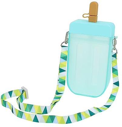 IMIKEYA Bicchiere per ghiaccioli bottiglia d'acqua sportiva coppa a forma di gelato bicchieri arredamento coppa di design per gelato biberon Cannuccia tazza bollitore PC