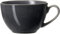 Ritzenhoff & Breker Toledo Kaffeetassen, 220 ml, Moderne Teetasse mit Farbverläufen, Skandinavisches Design mit Reaktivglasur, Steinzeug, Dunkelgrau
