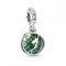 Lkwidi Charme Die Meerjungfrau Charms Anhänger 925 Sterling Silber Charm Pendant für Europäische Armbänder und Halsketten