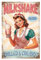WADORN Pinup Lady Milchshake Metall Blechschild Metallschild „Chilled And Creamy“ Vintage Stil Süßigkeiten Getränke Gemälde Wandkunst Poster Plaketten Dekor Für Esszimmer Hill Küche Cafeteria 20x30cm