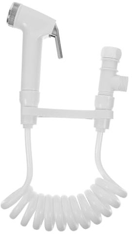 SHINEOFI pulvérisateur de bidet pulverisateur douchette wc douchette intime petg pulvérisateur de toilette abs arroseur corporel arroseur de toilette plastique ABS blanche