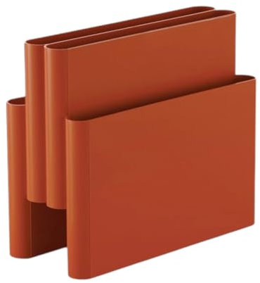 Kartell Magazine Rack, Zeitschriftenhalter, L 40 x H 34.5 cm, Orange