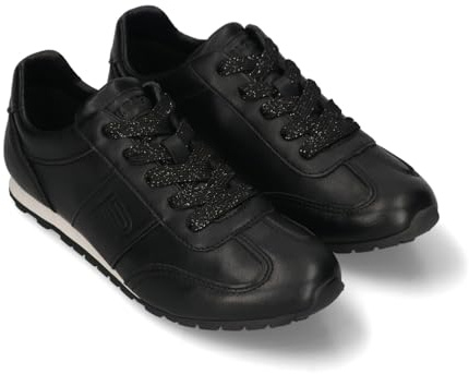 BAGATT Desna Damen Lifestyle-Sneaker, Schwarz, Desna, 6 UK