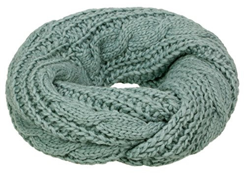 Rassow Loop Schal aus Schurwolle und Alpaka - Hellblau (11) - One Size