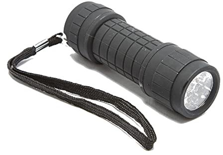 Eurohike 9 LED Torch, Black, One Size