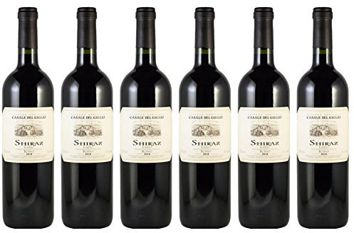 6 bottiglie SHIRAZ Lazio 2016 Casale del Giglio 75 cl.