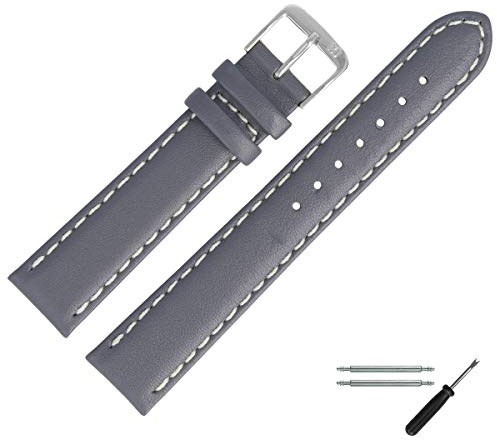 MARBURGER Uhrenarmband 20mm Leder - Werkzeug Montage Set 80620