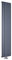 Milano Skye Anthracite Vertical Single Flat Panel Aluminium Radiator - 1800mm x 375mm