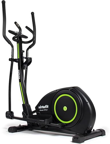 VirtuFit iConsole CTR 2.1 Ergometer Crosstrainer - Klappbarer Ellipsentrainer für Zuhause, 150kg Belastbarkeit, Testsieger