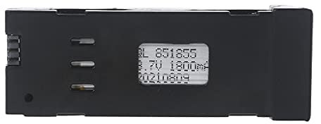 Beiyasi 3.7V 1800mAh Batterie au Lithium Batterie Li-po Compatible avec Eachine E58 L800 JY019 S168 Drone X Pro RC Quadcopter Drone Batterie 1800mAh