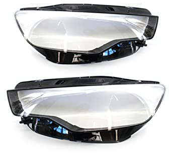 Für Audi A6 C7 2011-2015, Auto Frontscheinwerfer Objektivabdeckung Auto Shell Scheinwerfer Lampenschirm Lampenabdeckung Scheinwerfer Licht Objektiv Paar