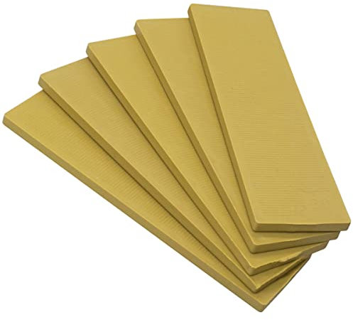 SKIR'CO 4 mm Kunststoff verglasungsklötze, Verglasung, Rahmenabstandhalter, Tür- und Fensterrahmen-Packer