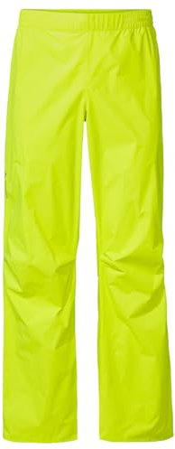 VAUDE Herren Men's Drop Pants Ii Regenhose, Neon Yellow, XXL