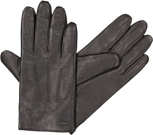 BOSS Hugo Herren Hainz3 Handschuhe dunkelbraun Gr. 8,5