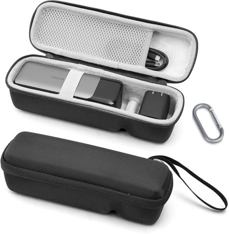 OUKNAK Carry Case for Anker Power Bank, EVA Hard Travel Bag Box Compatible with Anker Prime Power Bank (for 27650mAh 250W/24000mAh 140W)
