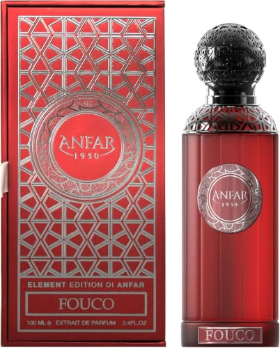 Element Edition - Fouco by Anfar for Men - 3.4 oz Extrait De Parfum Spray