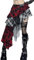 Damen Steampunk Spitze Rock Kleidung Kurzer Rock Plaid Gotik Halloween Kostüm Punk Skaterröcke S