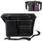 Friseur Werkzeugtasche, Friseurtasche Pu Leder Gürteltasche Werkzeug Barber Scherentasche Professionelle Salon Bauchtasche Verstellbare für Haarkämme Kämme Klipse Razor