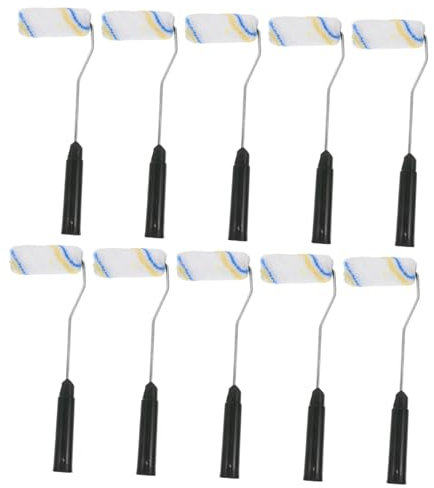 jojofuny 10pièces Peinture Pour Murs Et Plafonds Pinceau Pour Peinture Murale Lot