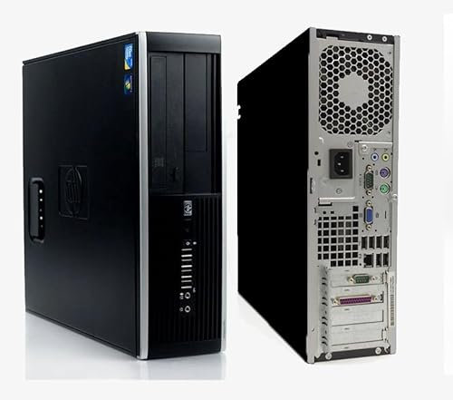 Desktop Rinnovato con Windows XP Prof 32 Bit, Porta parallela, Intel, 4 GB di RAM, 250 GB di HDD, DVD, Wi-FI, Porta COM RS232, con CD per il ripristino