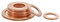 Kupfer-Unterlegscheiben, Flachring-Sumpfstopfen, M10.5 M12 M13 M14 M16 M17 M18 M20 Messing Kupfer Dichtung Boot Washer Flache Dichtung Ring Ölwanne Stecker Öl Dichtung Fitting 1,5mm(M18x22x1.5 20Pcs)