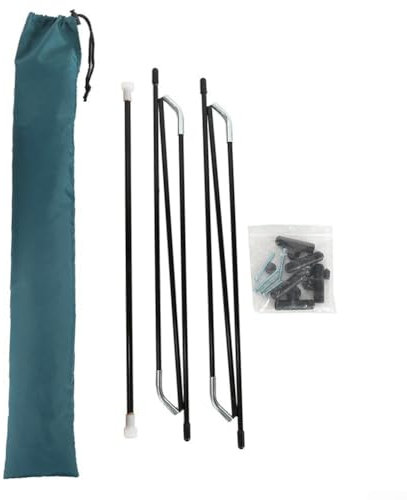 HOHOVYVY Faltbarer Wagen Sonnenschutz Überdachung Outdoor Trolley Abdeckung Für Bollerwagen 85.5x55cm(blue)
