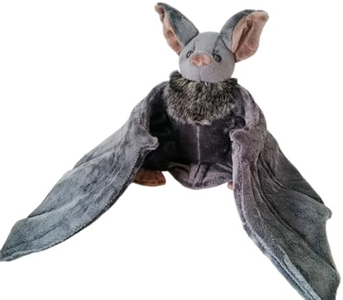 Bat Pluce | Fledermaustier | 30,5 cm (12 Zoll) Halloween-Plüschtier | Cozy Doll Gothic Toy for Kids Collection Poster Regal Nursery Dorm Car Crib Geburtstag Valentinstag