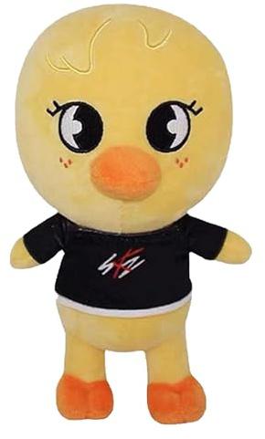 Ajuanbazha 20 cm Stray Kids Skzoo Plush, S-Tray K ids Kuscheltiere, Kawaii Stray Kids Plushies, Cartoon Tier Spielzeug, Perfekte Geschenkidee für Kinder und Fans (Küken)