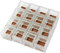 FABSELLER Transparent Platz Stuhl Tischbeinkappen, Gummifüße Tassen Pads Tischdecken Holzboden Silikon Protektoren Möbel Füße Abdeckungen (16Pcs)