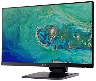 acer UT241Ybmiuzx Monitor MultiTouch PC 23,8, Display IPS Full HD, 60 Hz, 4 ms, 16:9, VGA, HDMI 1.4, USB3.1 Type-C, USB Hub 3.1, Lum 250 cd/m2, Speaker Integrati, Cavi VGA, Type-C Inclusi