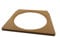 1x Ersatz Toilettenbrille Brille Toilettensitz Sitzbrille für Toilettenstuhl Holz