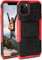 ONEFLOW Tank Case für iPhone 11 Pro Hülle Outdoor, stabile Panzerhülle mit Kamera und Display Schutz, sichere Handyhülle, TPU Handy Schutzhülle mit Ständer, Rot Schwarz