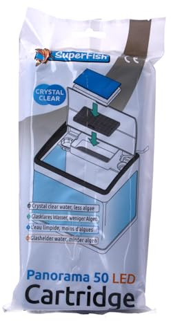 Superfish Filtercartridges Panorama 50 LED Aquariumset