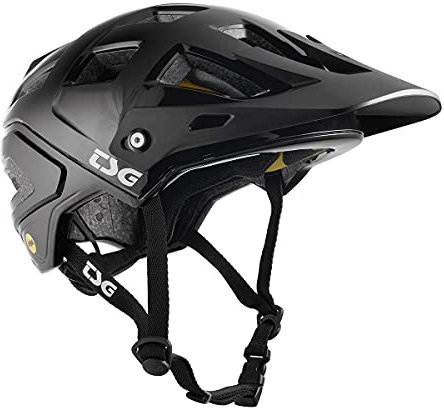 TSG Unisex – Erwachsene Scope MIPS SOLID Color MTB-Helm, Schwarz, S/M_34