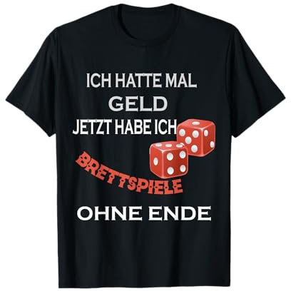 Brettspiele Scherzhemd Kartenspiele Party games T-Shirt