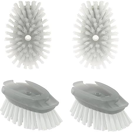 Lot de 4 têtes de rechange pour brosse à vaisselle OXO