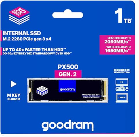 Goodram SSD PX500 G.2 1TB