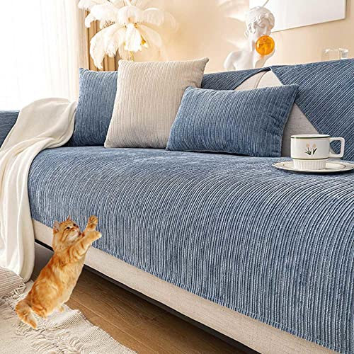 MTHGH Sofabezug Antirutsch,Anti Slip Sofa Cushion,sofaschutz Wasserdicht L Form,sofaschutz Katze Sofaschoner,Couch Bezug Ecksofa Schmutzabweisend Sofaschutz Hund Kratzschutz Katze,C-70x70cm
