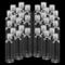 JAPCHET 30 PCS 100ml Clear Plastic Travel Bottles with Flip Cap, Plastic Empty Squeeze Bottles, Small Refillable Portable Containers for Toiletry, Lotion, Travel Bottles