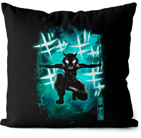 style3 Cosmic Inosuke Kissen mit Füllung 40cm Baumwolle Demon Anime Japan Manga