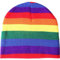 Ericetion Winter Kinder Hut Regenbogen Candy Gestrickter Süßer Hut Unisex Wolle Mischung Weiche Warme Mütze Mädchen Jungen Bommelmütze Unisex Hut